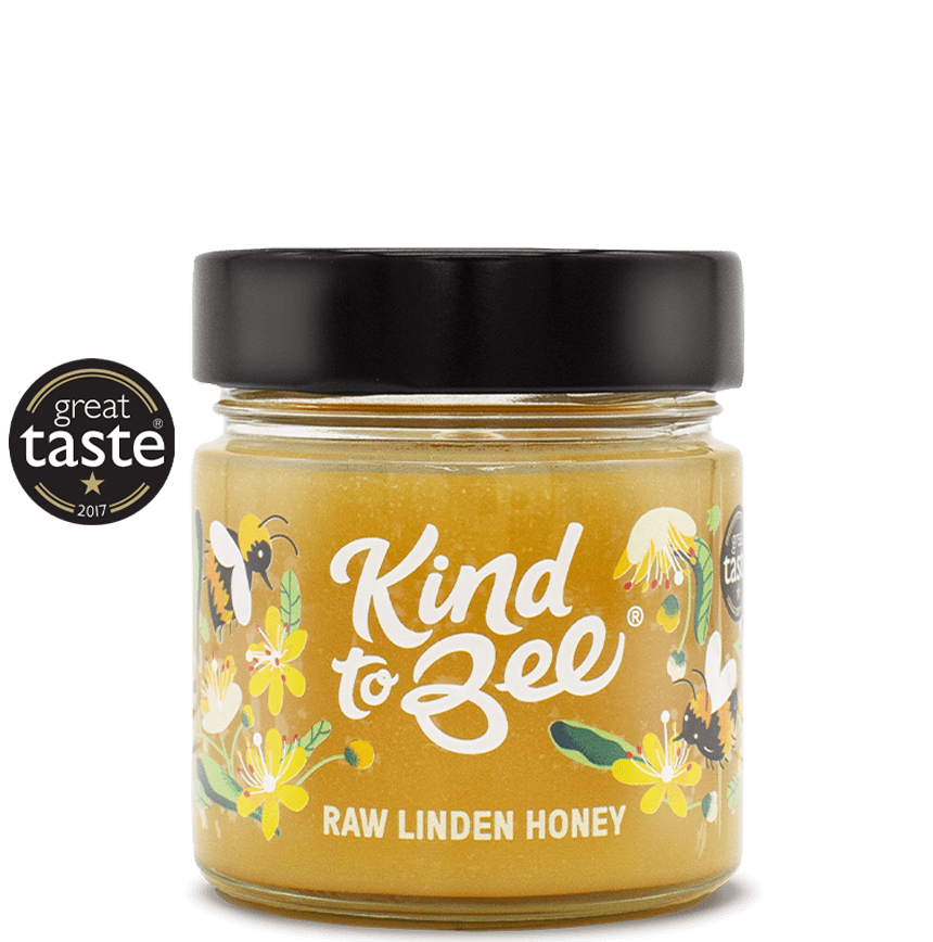 Raw Linden Honey with Great Taste Award